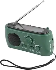 Veemoon -Powered Emergency Radio Hand Crank Mini Torch Portable Led Flashlight Charging for Travel
