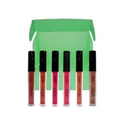 Beauty Buddy Shimmer Lip Gloss Gift Set - 6 items