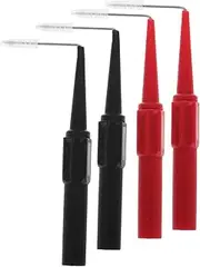 HEALEEP 4pcs Piercing Needle Test Probes Set for Multimeter Testing Automotive Circuit Probes Portable Design for Accurate Automotive Repair Testing Compact Multi Function Probing Tools
