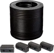 Bunk Wrap Kit 23054-BK, 24-ft Roll of 2x4-in Bunk Wrap with Endcaps, Black