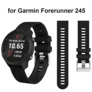 Sports Silicone Replacement Watch Band Strap For Garmin Forerunner 245/245 Music