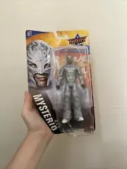 2021 WWE Summerslam Core Series 121 Action Figure: REY MYSTERIO (Silver Surfer)