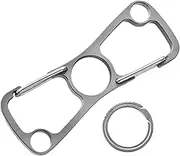 Keychain Clip,Key Chain Clips - Lightweight Alloy Hook Holder Organizer For Home Hiking Camping Climbing Fishing Boating Travel Gym Car Wallet Luggage Purse