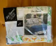 2 Vtg NOS Cathay Lady Pepperell FULL DOUBLE FLAT & FITTED Sheets Floral