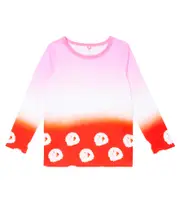 [Stella McCartney Kids] Stella McCartney Kids Tie-dye cotton top Y 4 multicoloured