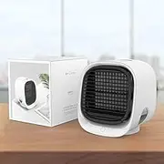 Premium Portable Air Conditioner and Humidifier | Evaporative Air Cooler | USB Powered Mini AC Unit for Personal Use | Compact Air Cooler for Room, Car, Bedroom, Desk, Camping | 3-Speed Cooling