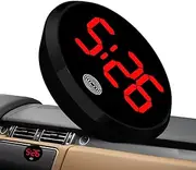 Small Clock for Car Dashboard | Car Vent Clocks Watch - Touch-Activated Vehicle Dashboard Clock, Dashboard Car LED Clock for Automotive, Motorcycle