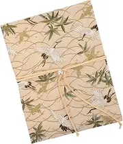FUNNETOYU Stylish Cloth Book Sleeve Hand Made Protective Book Cover for Notebooks Elegant Decor with Beautiful Patterns Tear Resistant Present for Students