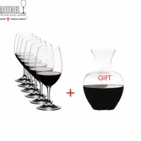 在飛比找PChome24h購物優惠-【Riedel】超值組買6紅酒杯送1醒酒器-Ouvertur