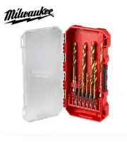 Milwaukee 48-89-4859 10 PCS Set Metric Titanium Durable Driver Bit Drill Helix K