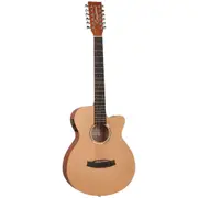 Tanglewood TR4-12-CE Roadster II Superfolk 12-String Cutaway Guitar with Pickup