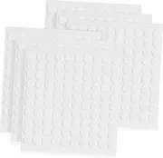 PLAFOPE Easy Peel Stick 600pcs Double Sided Adhesive Dots Round Self Adhesive Dots Removable for Crafts Wall Dec