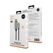 Mbeat Tough Link 1.8m 16K USB-C to DisplayPort Cable (Space Grey)