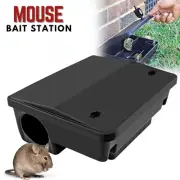 Durable Defence Rat Bait Station Trap Lockable Control Box Rodent Poison Mouse