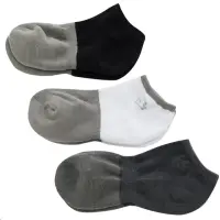 在飛比找momo購物網優惠-【KEROPPA 可諾帕】可諾帕竹碳氣墊短襪x3雙(C900