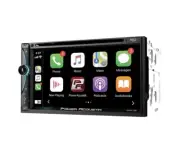 POWER ACOUSTIK CPAA-70D DOUBLE DIN 7" DVD PLAYER USB APPLE CARPLAY ANDROID AUTO