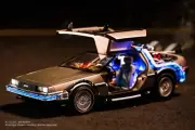 Tomy Back To The Future DeLorean Time Machine 1/10 Scale IN HAND READY TO SHIP