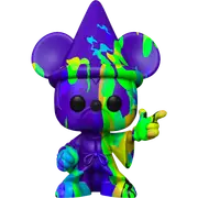 Fantasia - Sorcerer Mickey Purple & Green Artist Series 80th Anniversary Pop! Vinyl with Pop! Protector