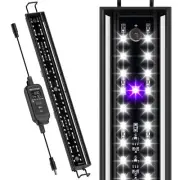 16-INCH LED UVB Light for Reptiles LED Reptile Light Fixture Controller with ...