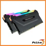 CORSAIR VENGEANCE RGB PRO 16GB (2x 8GB) DDR4 3000MHz Desktop Memory RAM Black