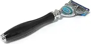 5 Blade Razor Black Handle Fusion Compatible Razor From GBS