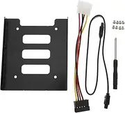 LALAFINA 1 Set SSD Hard Drive Adapter Durable Bracket for Easy Installation Desktop Computer Cases Efficient Heat Dissipation Compatible with Drive Bays