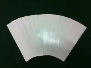 15 Pre-Cut 2”x10” GOLF CLUB GRIP TAPE STRIP Double Sided Tapes Solvent Activated