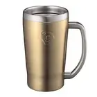 DOSHISHA Freezing Stainless MugON℃ZONE (420ml) OZFJ-420GD (GOLD)【Japan Domestic