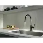 Matte Black solid stainless steel kitchen mixer pull out spray function NO LEAD