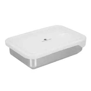《MasterClass》可微波不鏽鋼便當盒(1.3L) | 環保餐盒 保鮮盒 午餐盒 飯盒