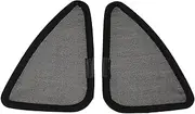 LT Easiyl 2Pcs Car Window Sunshade Rear Triangular Window Net 160x230mm Sunshade Replacement Part Compatible with Tesla Model 3 2017-2020