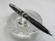 GORGEOUS HIGH QUALITY SHEAFFER BLACK AND SILVER DESIGN TWIST BALL POINT PEN