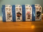 4 X NEW NANOBLOCK SONIC THE HEDGEHOG BUILDING BLOCKS