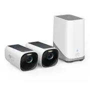 eufy Security eufyCam 3 4K Wireless Home Security System (2-Pack) T8871TW1 - White