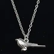 [ZOJK] Necklace 25X11Mm Bird Pendant Short Long Women Men Colar Gift Jewelry Choker
