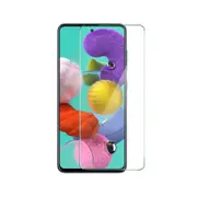 Nuglas Screen Protector Flat Clear Tempered Glass Full Cover For Samsung A51