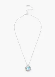 [Taking Shape] Taking Shape Square Jewel Drop Necklace in Crystal - Women's Accessories Crystal
