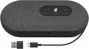 USB Conference Speaker and Microphone 360° Voice Pickup Noise Reduction Echo Cancellation Compatible with Zoom Teams Skype PC Laptop Desktop