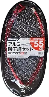 Riseway LD-001 Aluminum Beach Ball Net Set, 4 Folds, Various
