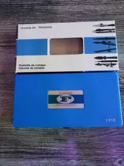 Vintage Fullerton Compass Drawing Instruments Drafting Tools 2815 Set with Extra
