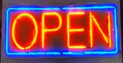 Open Acrylic Box 24" Neon Light Sign Lamp Beer Bar Cave Store Business Decor