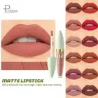 Moisturizing & Plumping Matte Liquid Lipstick Non-Sticky Long Lasting Lip Gloss