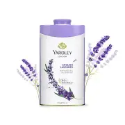 Yardley London English Lavender Talc 3.5 oz. Perfumed, Deodorizing Talcum Powder