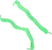 [LIFKOME] 2pcs Stretchable Shoe Laces Durable Elastic Sneaker Straps for Convenience for Adults Bright Fluorescent