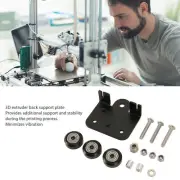 3D Extruder Back Support Plate With Pulley Extruding Backplate For Ender