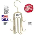 Tie Rack, Belt Holder, Closet Organizer, Tie hanger, Belt Hanger