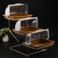 在飛比找蝦皮購物優惠-免運 麵包架 點心架 蛋糕架 糕點架 酒店時尚創意三層麵包點