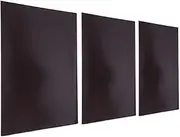 3pcs Magnetic Sheet Magnetic Sheet Flexible Magnets with Adhesive Backing for Drawings Crafts Making