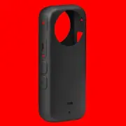 Full Body Black Soft Slim Silicone Protective Cover Case For Insta360 X3 Camera