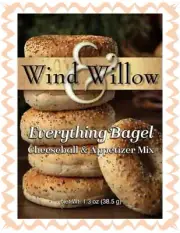 WIND AND WILLOW 1 Pack Everything Bagel Cheeseball & Appetizer Mix 1.3 oz~
